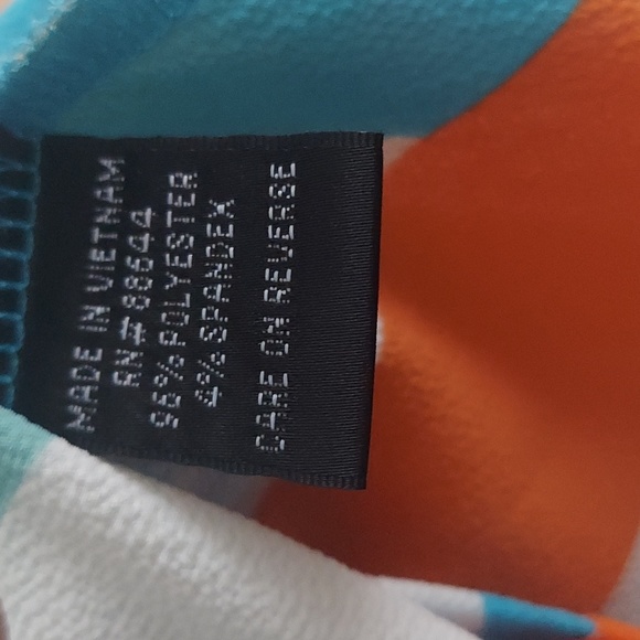 JM Studio by John Meyer Geometric Lattice Print Blouse Size Medium NWT - Picture 14 of 15